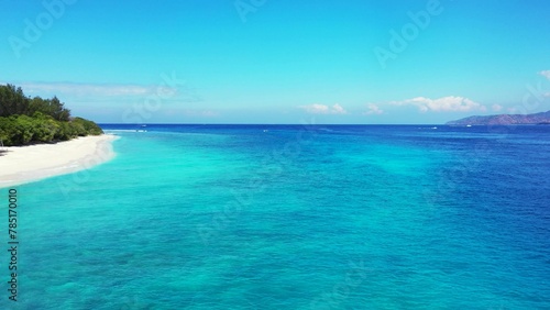 Mesmerizing view of a beautiful seascape on a sunny day
