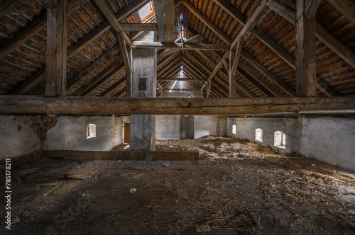 old abandoned building