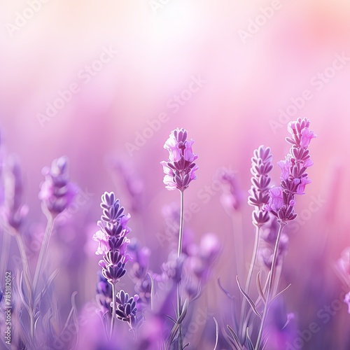 Lavender gradient background with blur effect, light lavender and dark lavender color, flat design, minimalist style