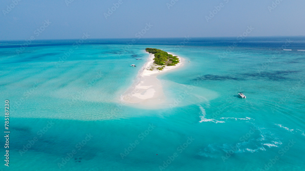 Obraz premium Mathiveri finolhu Island of Maldives