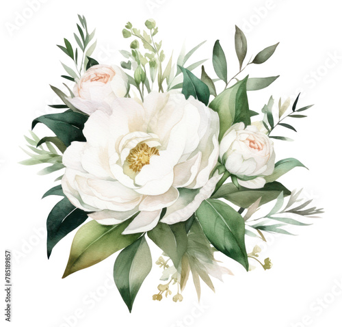 PNG White flowers rose plant white