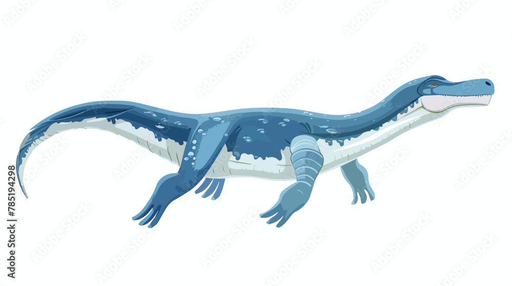 Ocean dinosaur icon. Cartoon of ocean dinosaur vector