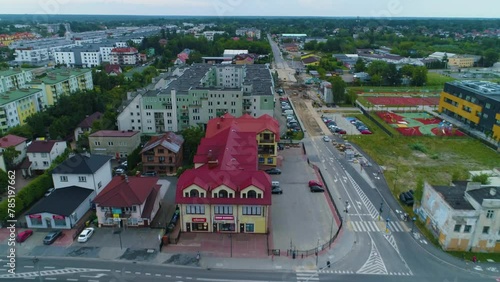 Beautiful Apartments Estate Piaseczno Apartamenty Osiedle Aerial View Poland