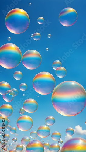 Bubbles. Generate AI.