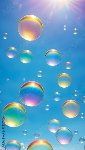 Bubbles. Generate AI.