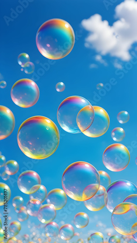 Bubbles. Generate AI.