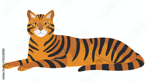 It is a mammal. It looks like an orange cat © Jasmin