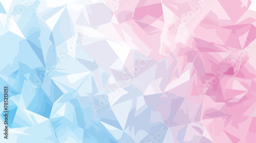 Light Pink Blue vector low poly layout. Colorful illustration
