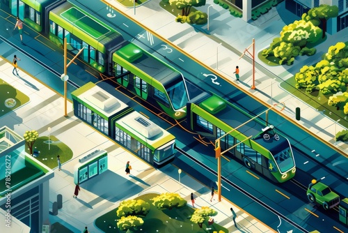 Green Transit: Sustainable City Commute photo