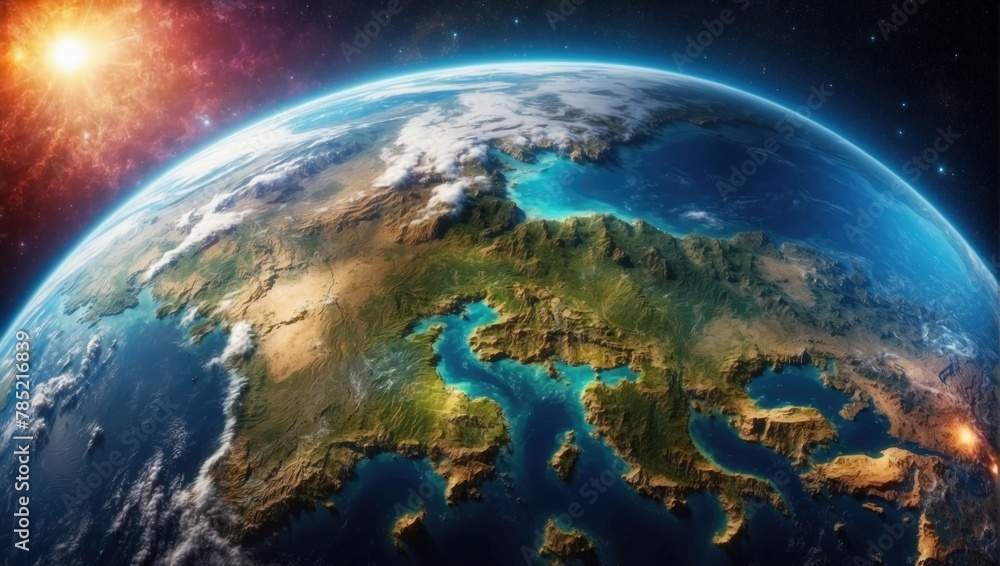 Planet Earth from space Planet Earth from space