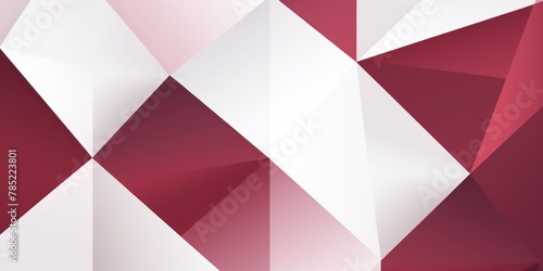 Maroon and white background vector presentation design  modern technology business concept banner template with geometric shape