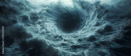 Whirlpool's Wrath: A Minimalist Sea Monster's Symphony. Concept Fantasy Creatures, Minimalist Art, Sea Monsters, Symphony, Whirlpool's Wrath
