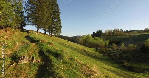 landscape in the mountains