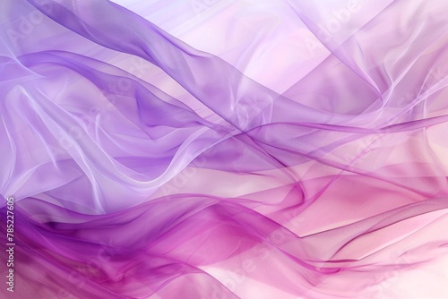 Purple wave on a background of purple and white hues. Captivating and fluid artistic expression