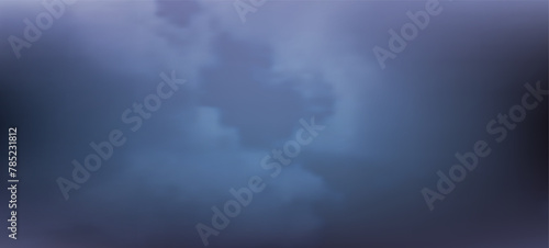 Modern colorful gradient background with clouds