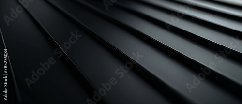 Abstract Close-Up View of Modern Architectural Details with a Dark and Minimalistic Aesthetic 