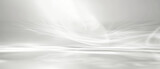 Abstract Artistic Background Depicting Ethereal White Waves on a Soft Gradient for Creative Design