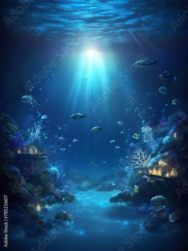 Wallpaper Mural World Oceans Day illuminates our global commitment to marine conservation against the backdrop of a vast, majestic sea Torontodigital.ca