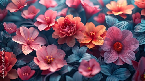 Flowers 3D