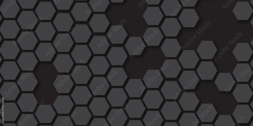Black hexagon background. grey concrete cement stone tile wall. 3d illustration rendering. Black geometric layout template. Abstract background of modern wall. colored paper in dark colors.
Black hexagon background. grey concrete cement stone tile wall. 3d illustration rendering. Black geometric layout template. Abstract background of modern wall. colored paper in dark colors.