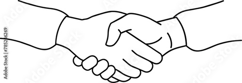 handshake illustration