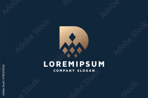 Digital Agency Letter D Logo
