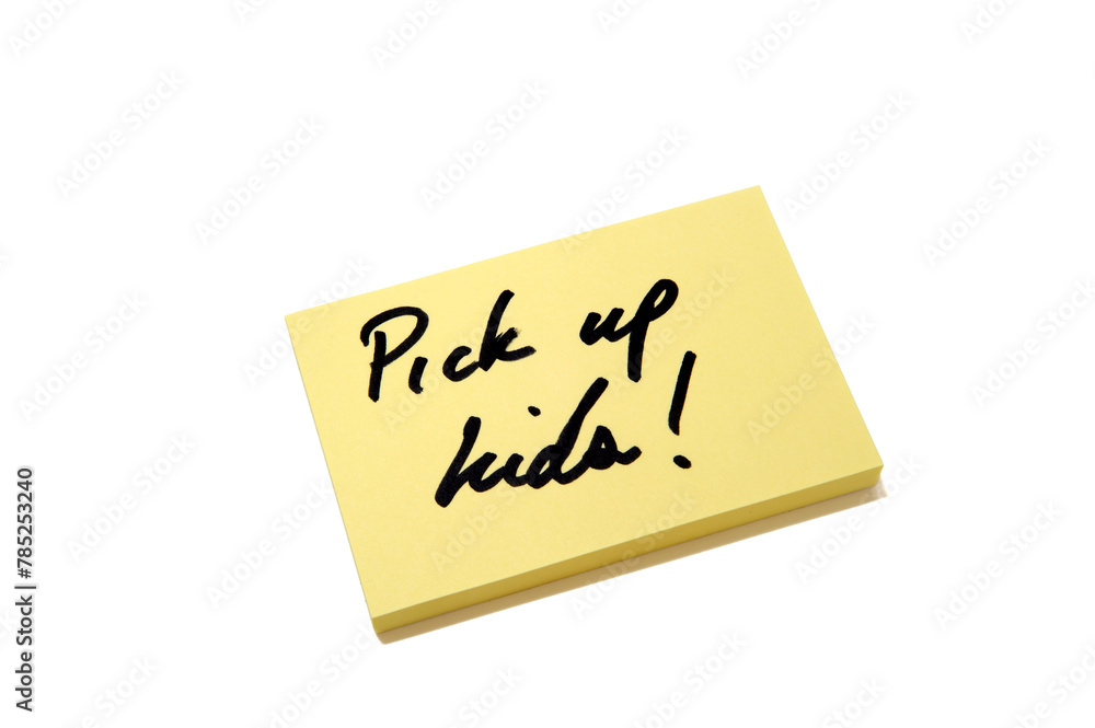 Post it note reminder Post it note reminder