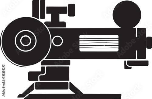 Detailed Cinema Camera Vector Illustration with Adjustable Aperture