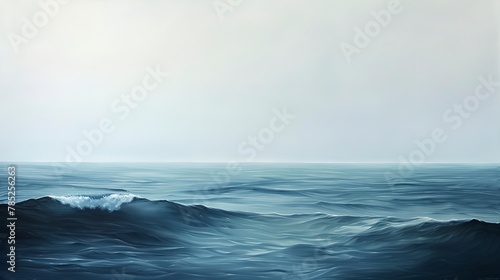 Seascapes with Minimalist Elements: Minimalist compositions that might focus on the horizon line, a solitary wave, or simple shapes and colors. 