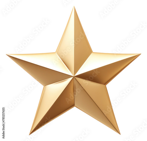 PNG Christmas symbol gold star