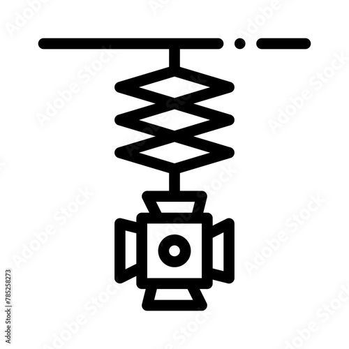 lighting line icon
