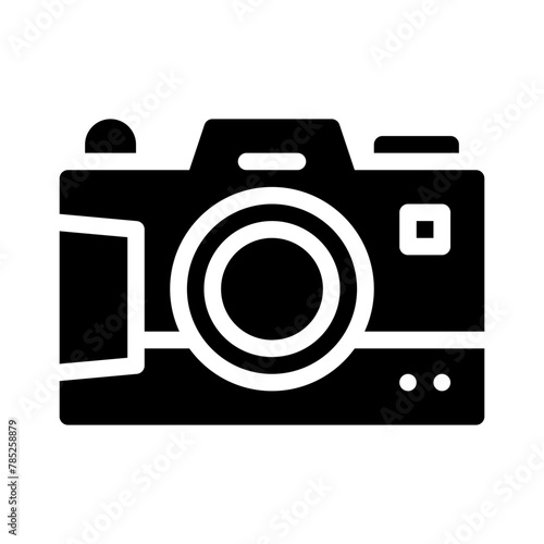 camera glyph icon