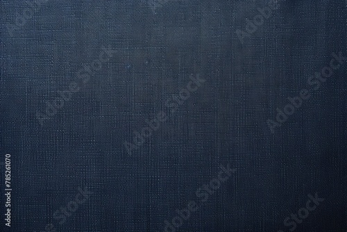 Navy Blue canvas texture background, top view. Simple and clean wallpaper with copy space area for text or design