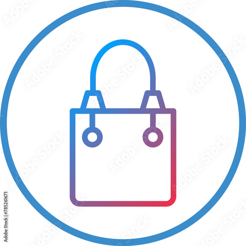 Vector Design Totebag Icon Style