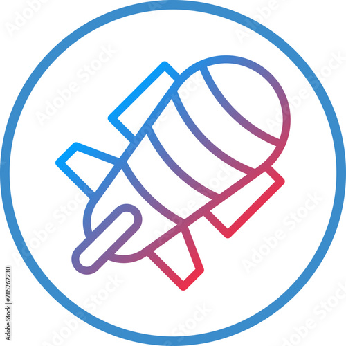 Vector Design Zeppelin Icon Style