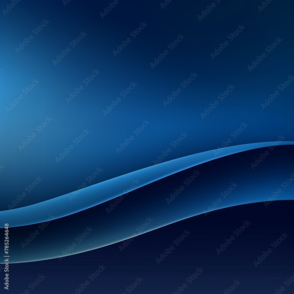 Navy Blue gradient background with blur effect, light navy blue and dark navy blue color, flat design, minimalist style