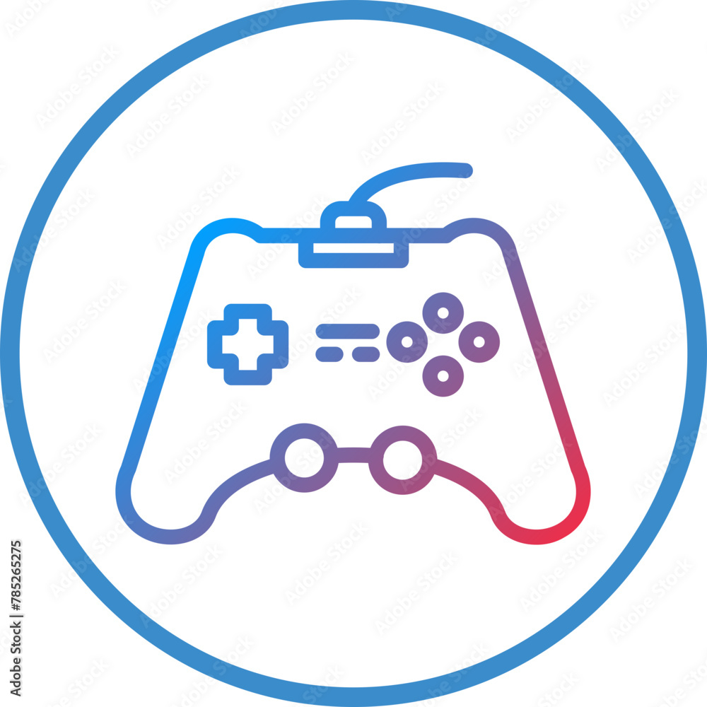 Vector Design Game Console Icon Style Vector Design Game Console Icon Style