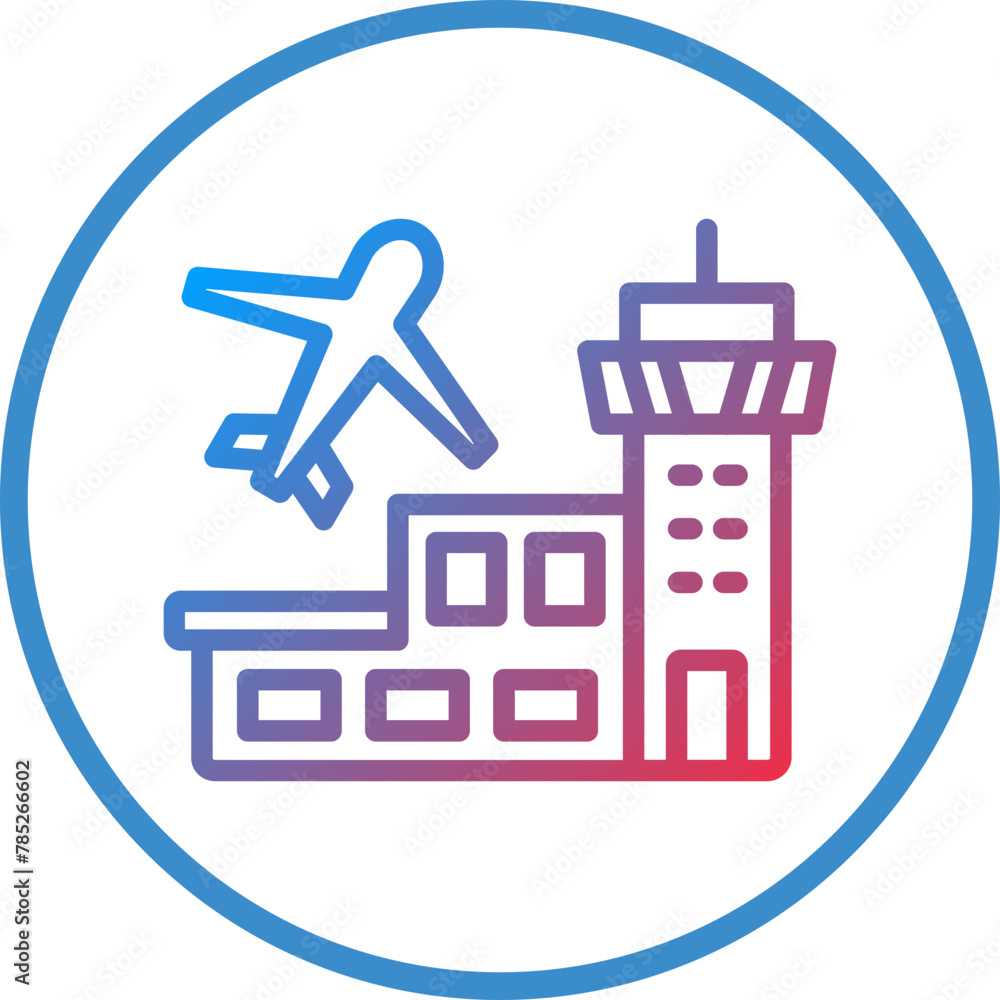 Vector Design Airport Icon Style