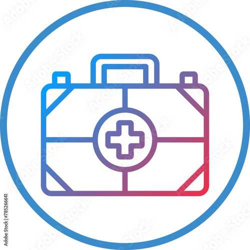 Vector Design First Aid Kit Icon Style