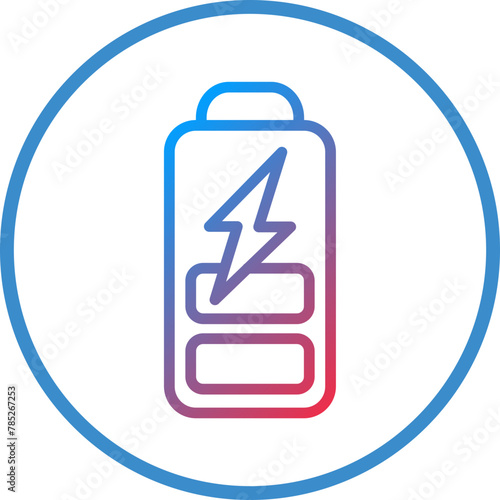 Vector Design Battery Icon Style