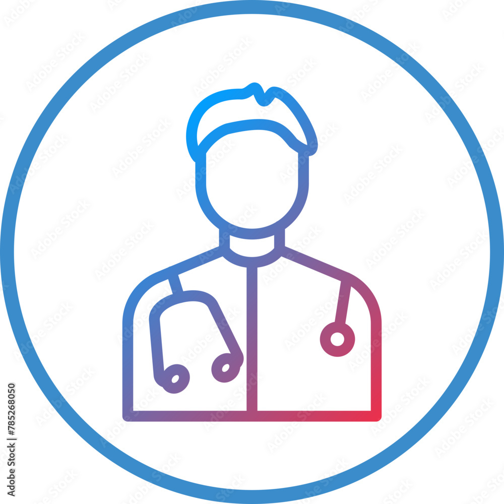 Vector Design Doctor Icon Style Vector Design Doctor Icon Style