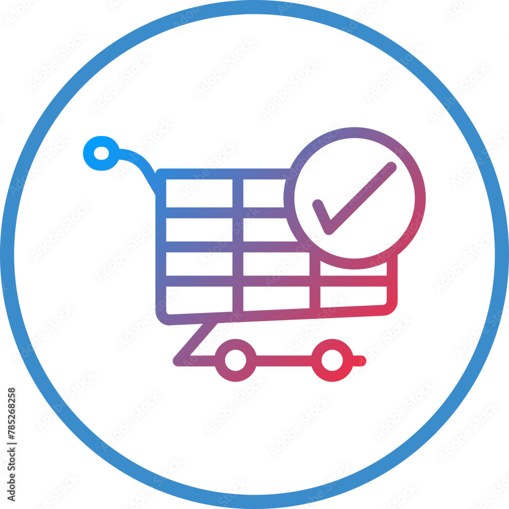 Vector Design Checkout Icon Style Vector Design Checkout Icon Style