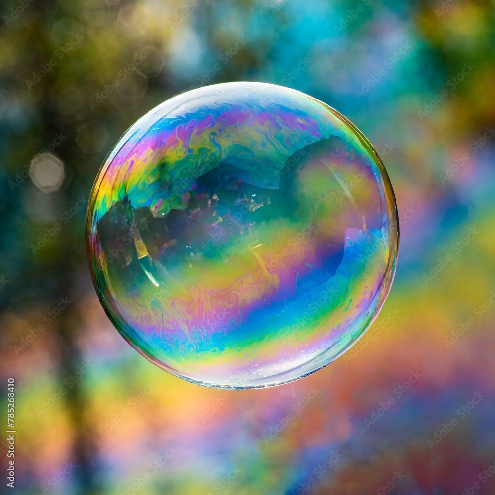 an iridescent soap bubble delicately suspended against a vibrant multicolored background. The ethereal beauty of the bubble is enhanced by the dynamic colors swirling around it, creating a mesmerizing an iridescent soap bubble delicately suspended against a vibrant multicolored background. The ethereal beauty of the bubble is enhanced by the dynamic colors swirling around it, creating a mesmerizing