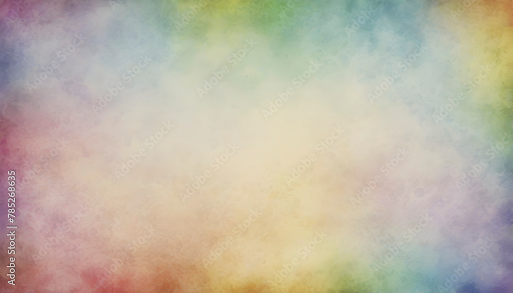 Vintage style rainbow color marble background.