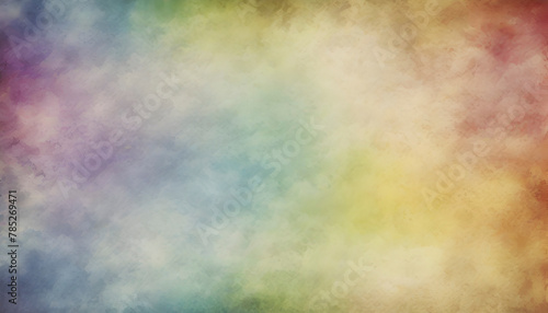 Vintage style rainbow color marble background.