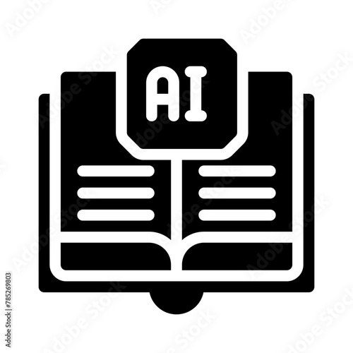 book glyph icon