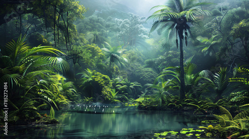 Asian tropical rainforest