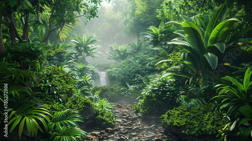 Asian tropical rainforest