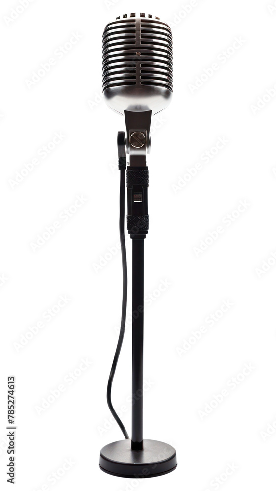 Obraz premium PNG Microphone technology appliance lighting