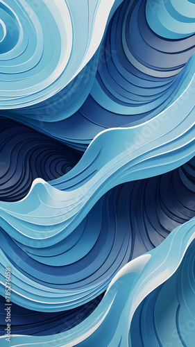 Imagine a serene ocean wave under a clear sky, perfect for a peaceful background 